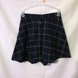 Plaid skirt